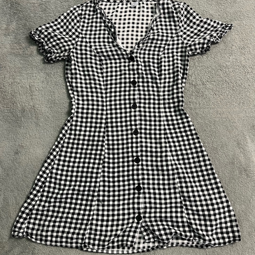 Women’s H&M button down shirt dress size 6